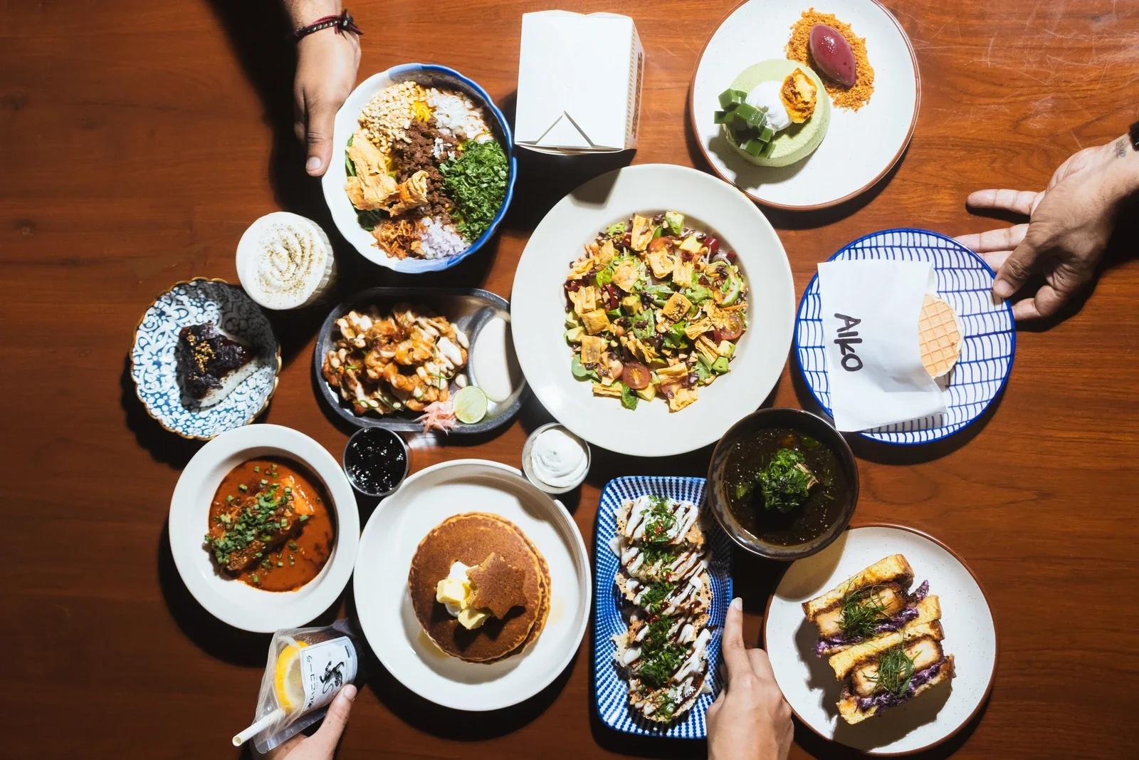Japan Menu for Aiko, campaign work by hdw