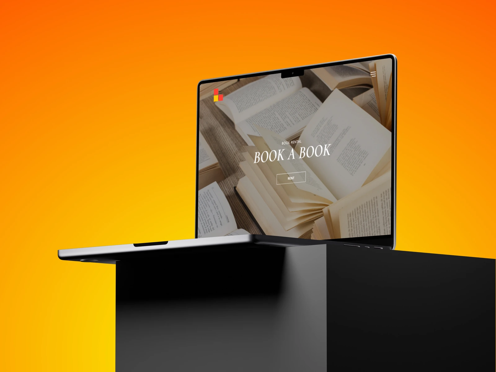 Book A Book interface design by hdw