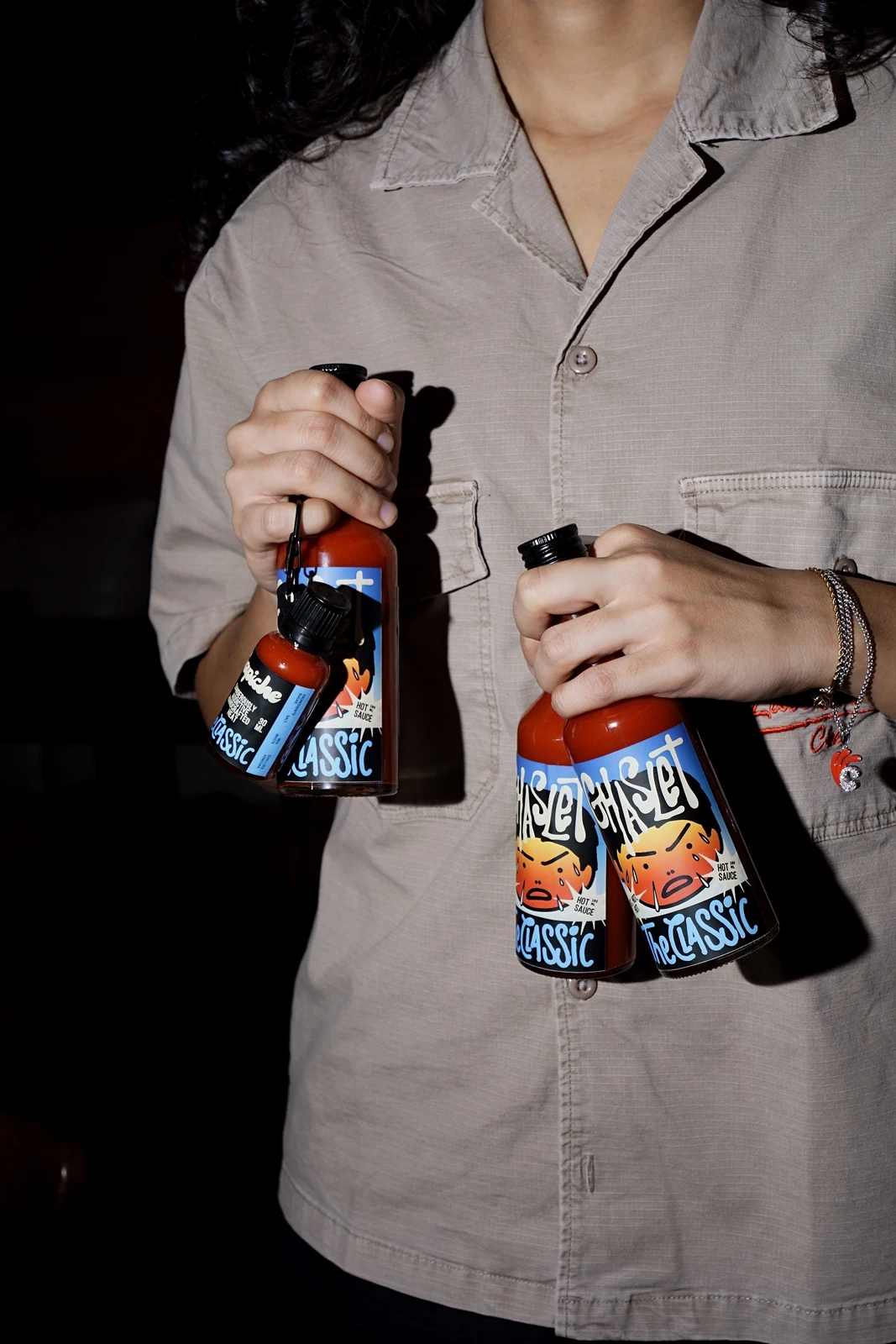 Merch for Capiche, campaign work by hdw