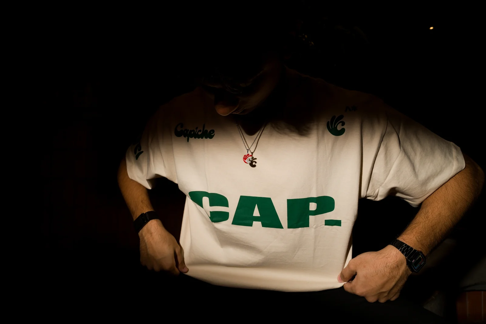 Merch for Capiche, campaign work by hdw
