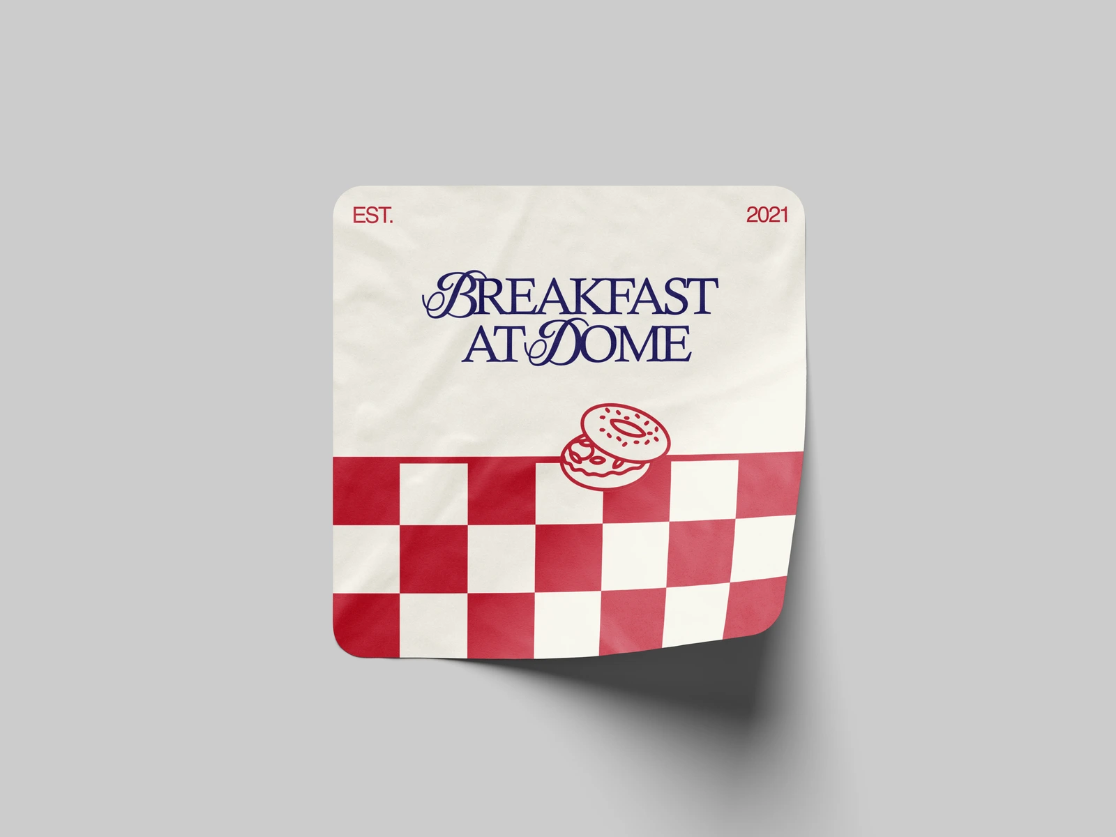 Breakfast at Dome for Capiche, campaign work by hdw