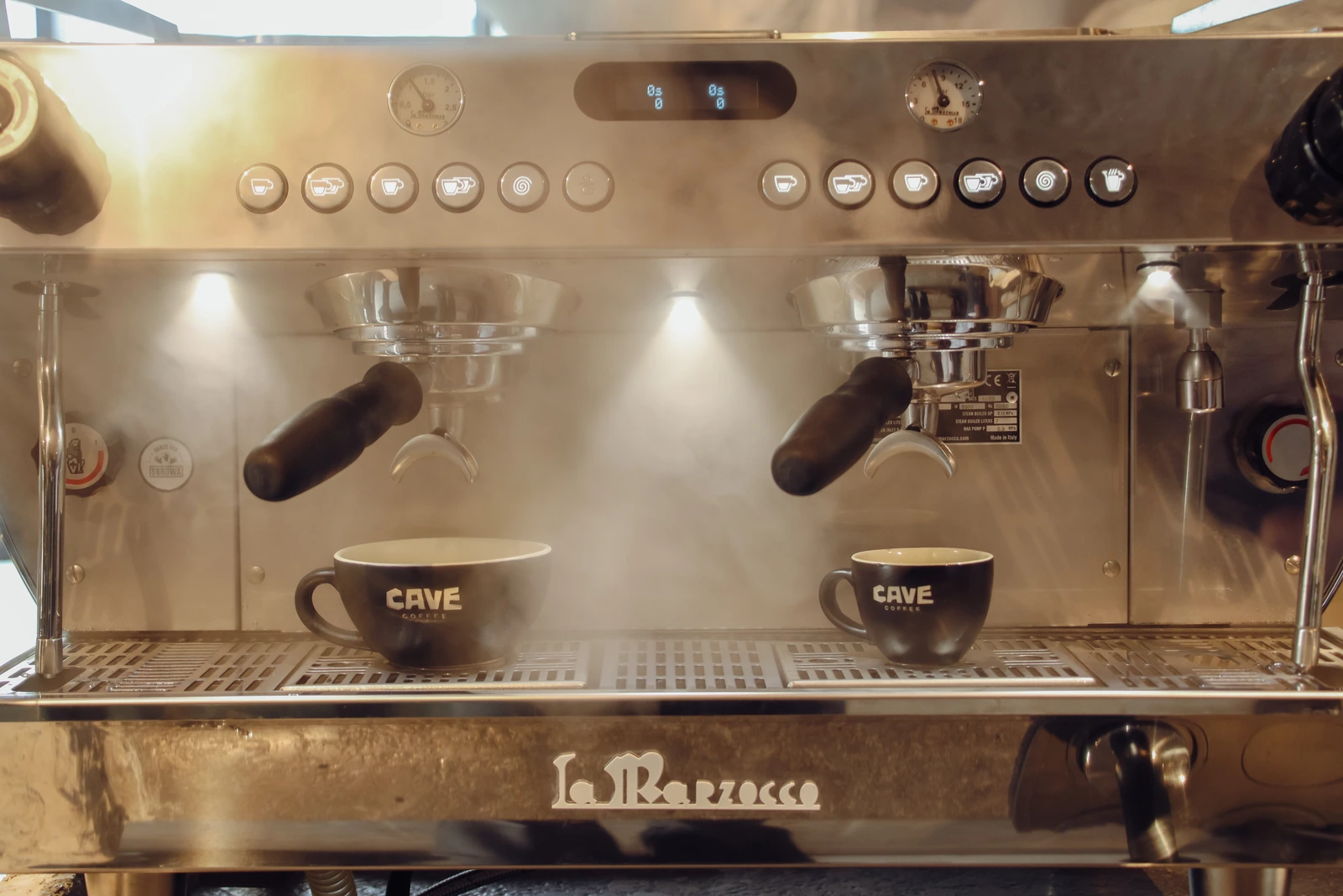 Cave Coffee Brand identity by hdw