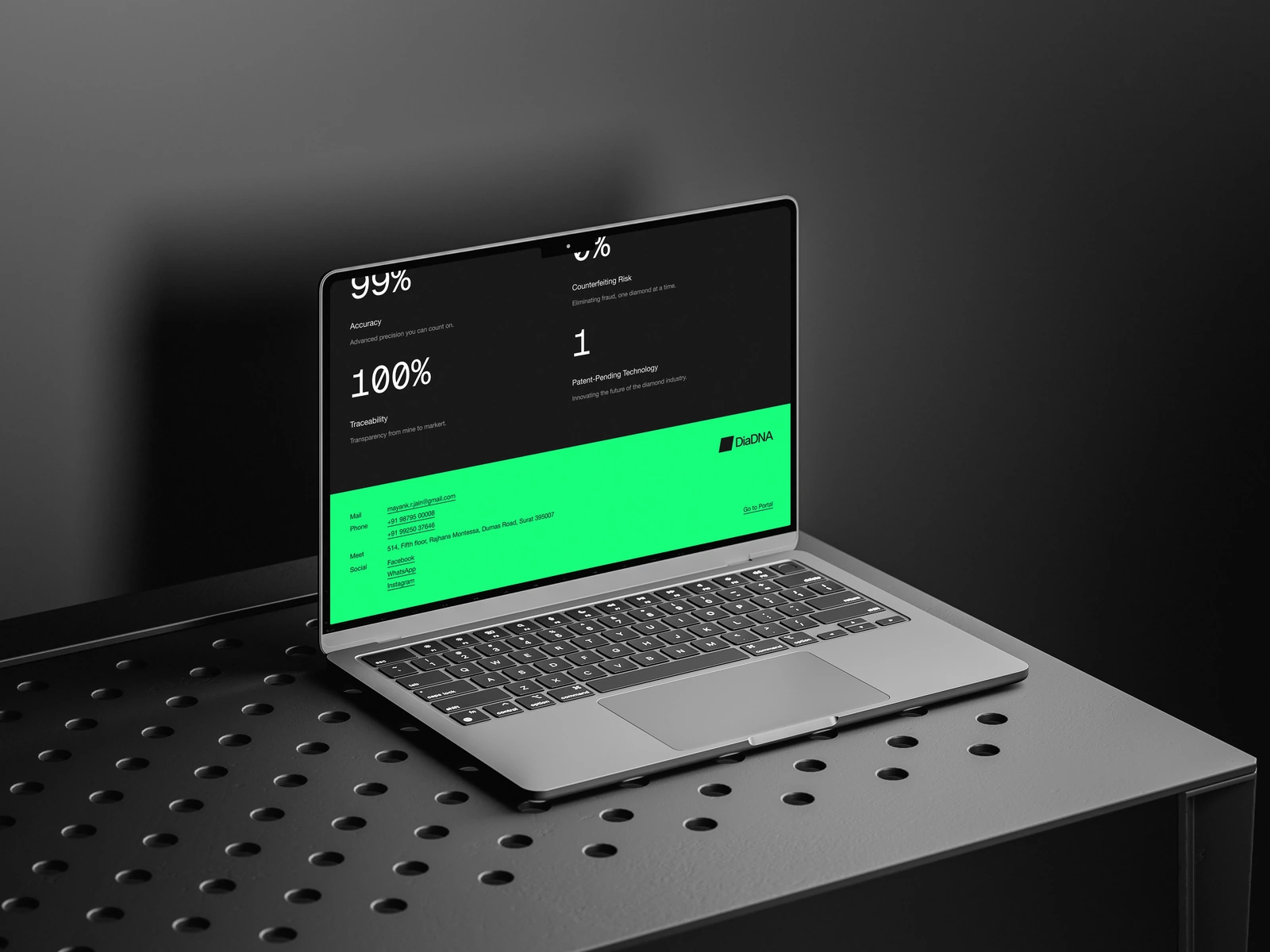 DiaDNA Brand identity by hdw