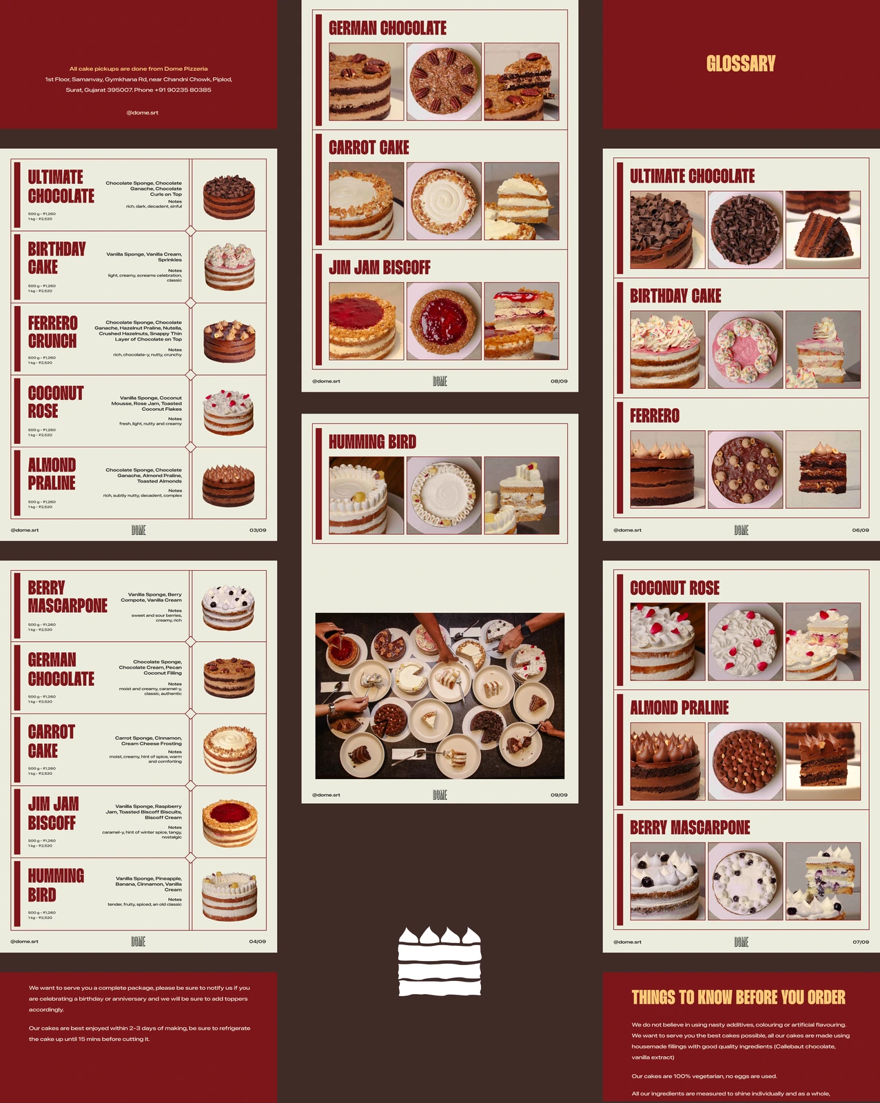 Dome Cake Visual identity by hdw