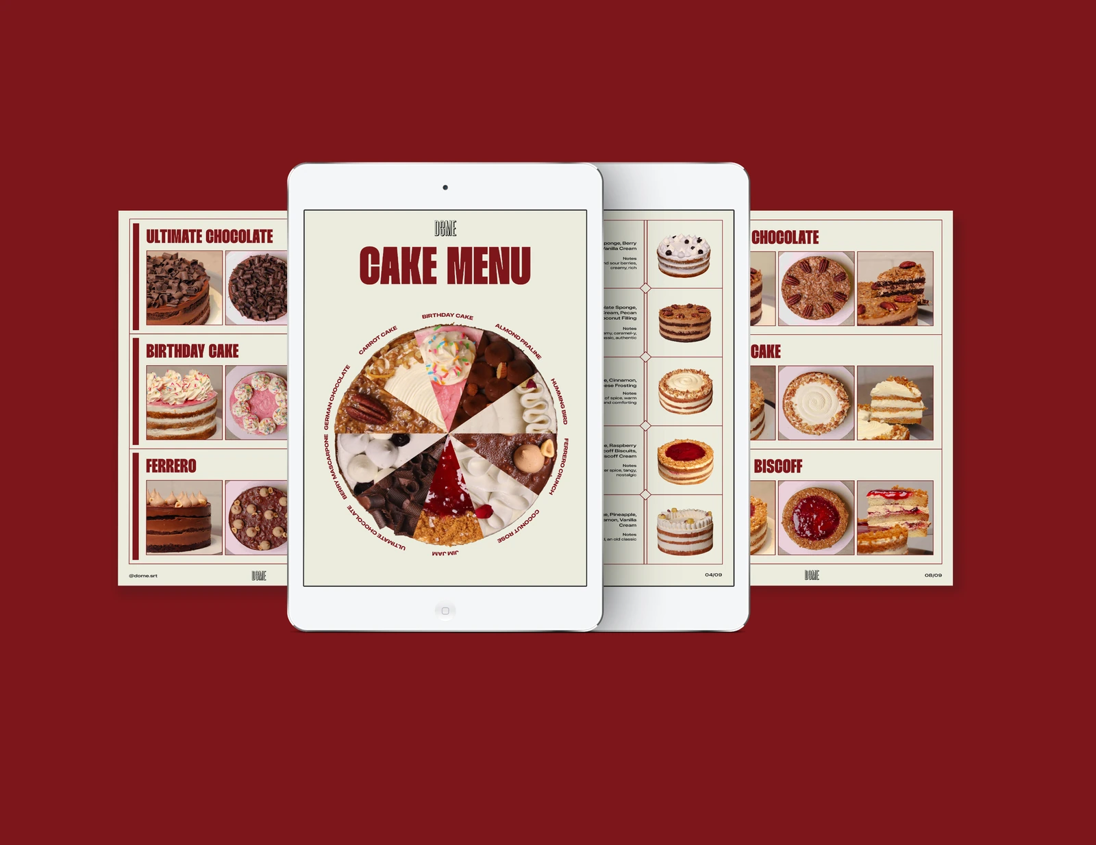 Dome Cake Visual identity by hdw