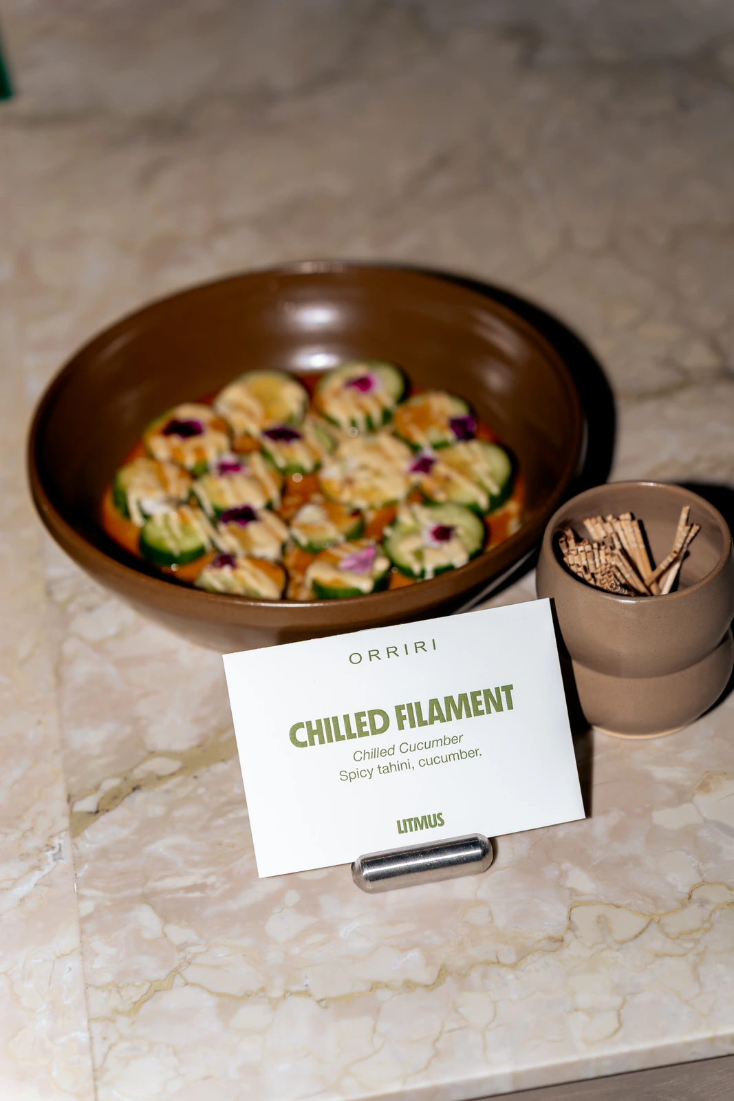 Litmus Catering for Litmus Brasserie, campaign work by hdw