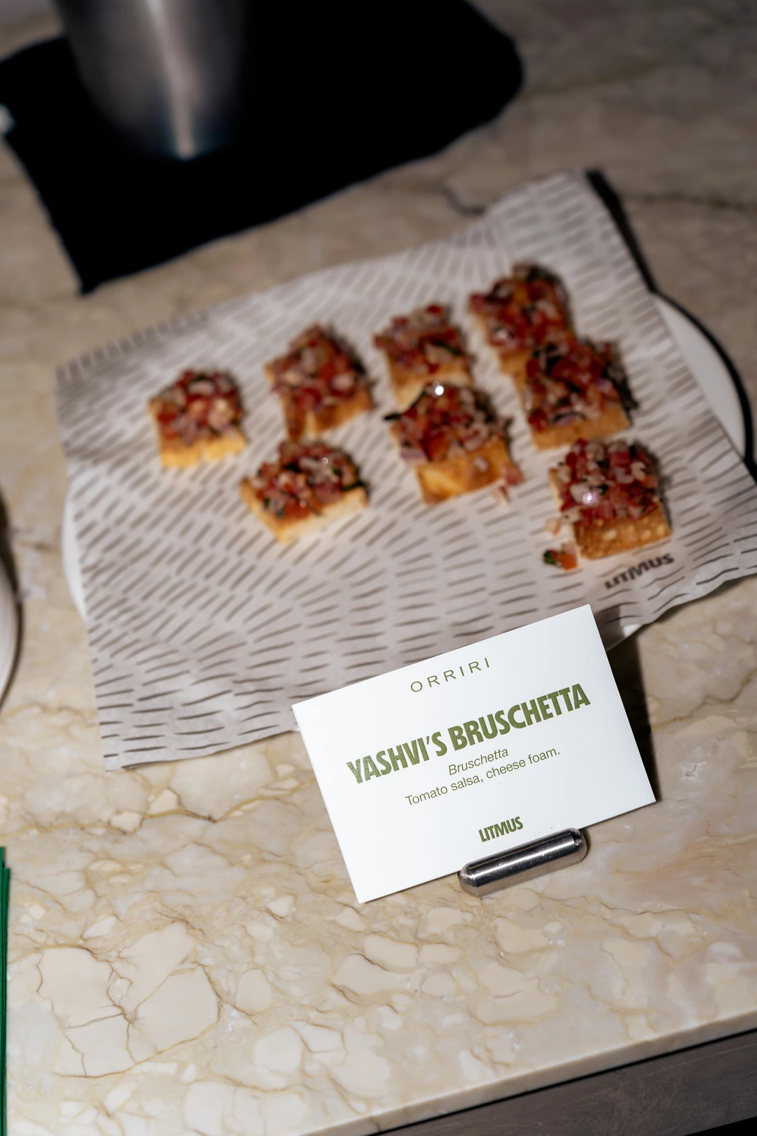Litmus Catering for Litmus Brasserie, campaign work by hdw