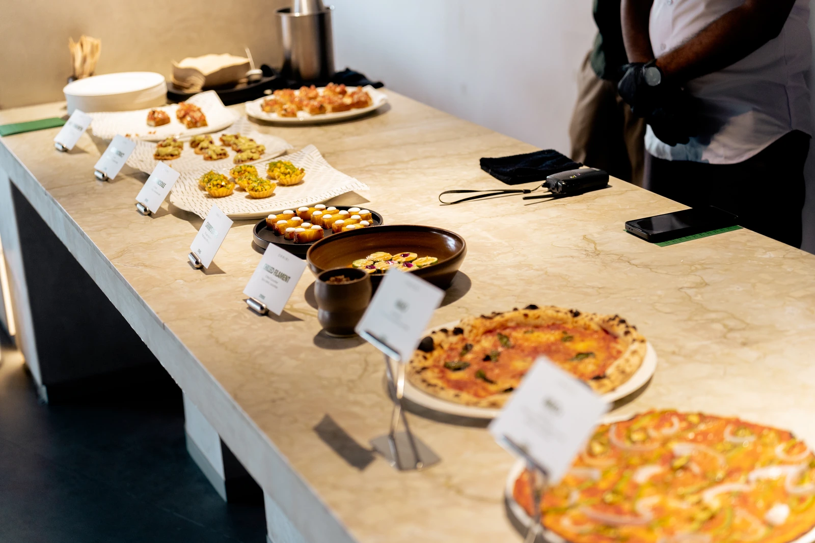 Litmus Catering for Litmus Brasserie, campaign work by hdw