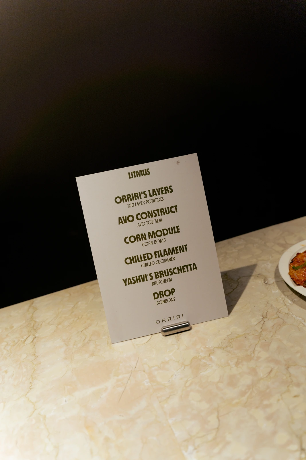 Litmus Catering for Litmus Brasserie, campaign work by hdw