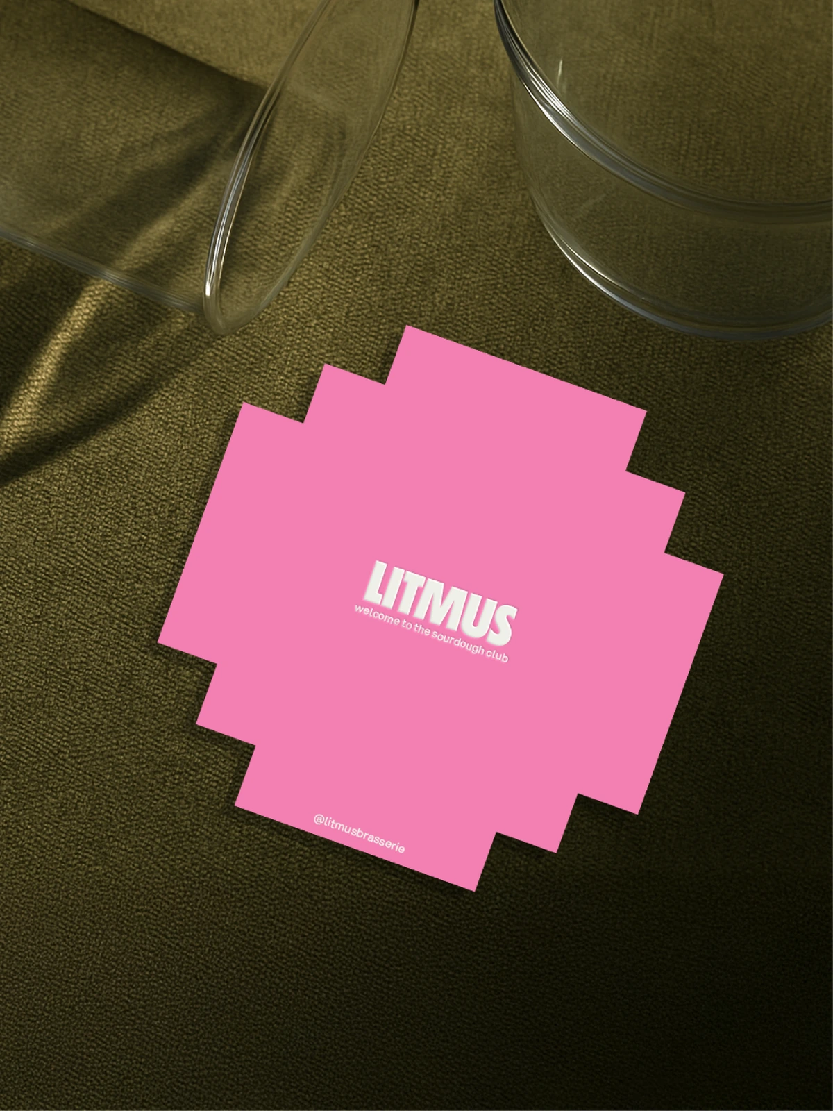 Litmus Brasserie Brand identity by hdw