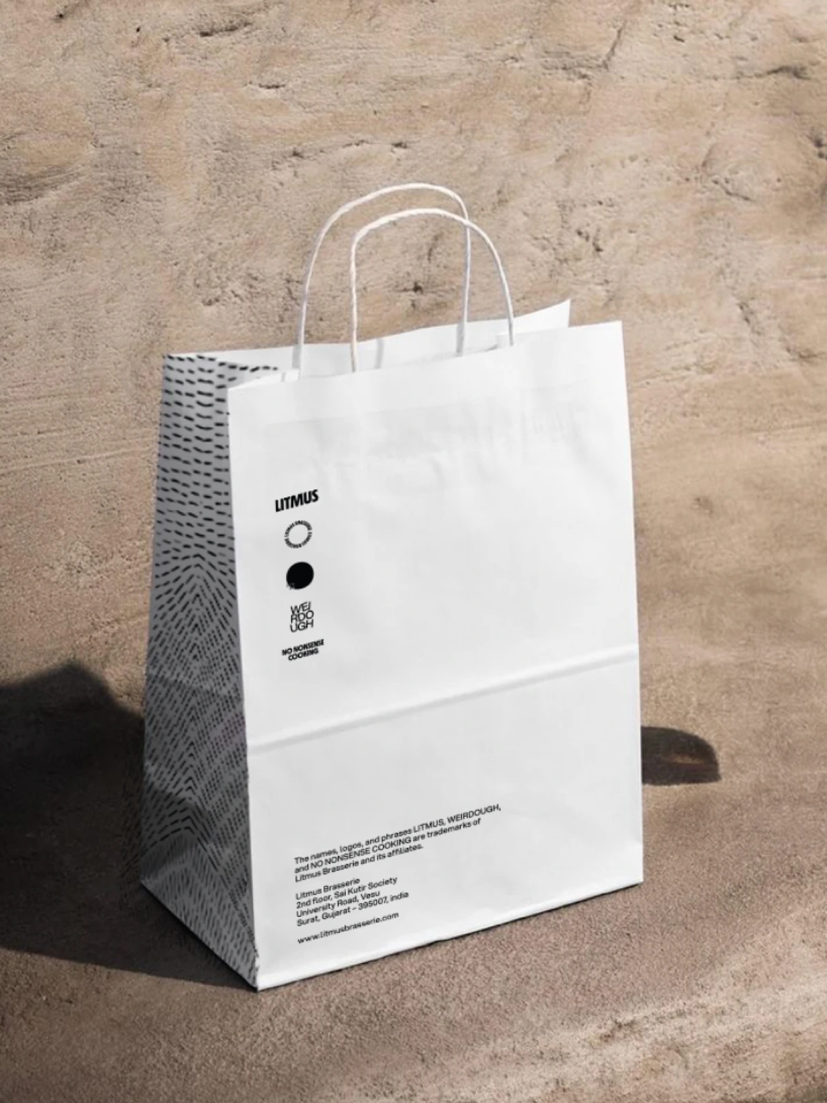 Litmus Brasserie Brand identity by hdw