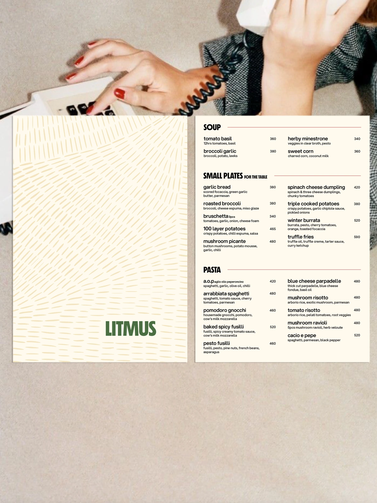 Litmus Brasserie Brand identity by hdw